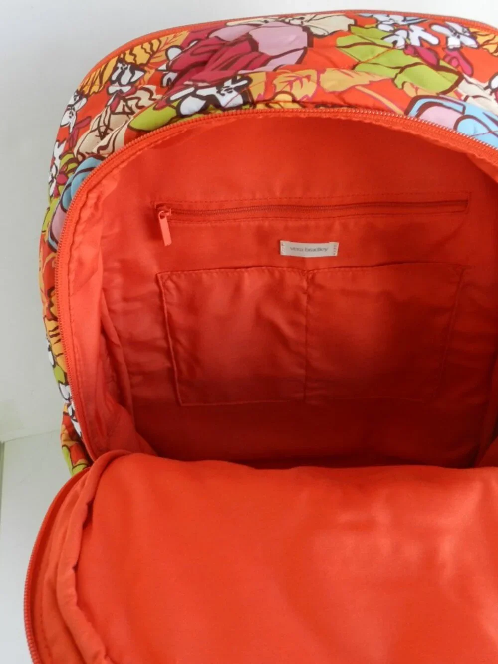 Vera Bradley Ultralight Essential LARGE Backpack Laptop Bag in Midday Garden